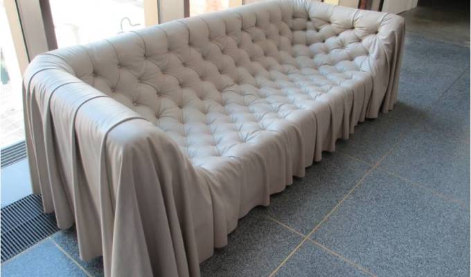 The Most Unique Leather Sofa I Have EVER&nbsp;Seen!