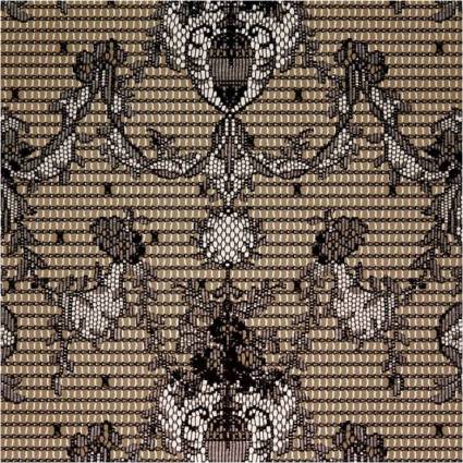Occa Home Ribbon Damask Lace