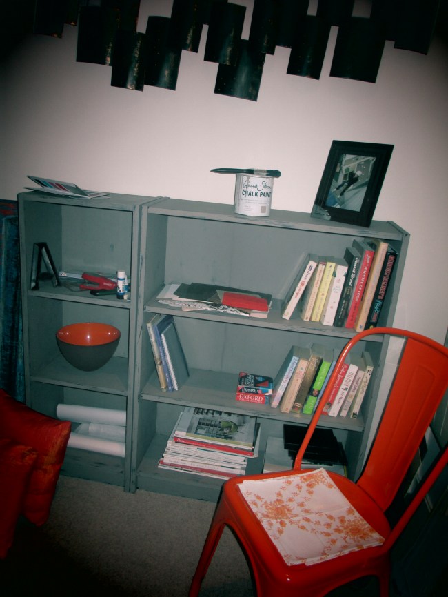 Tolix and Industrial Bookcase