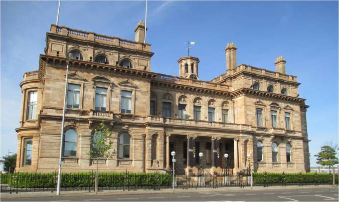 Belfast Harbour Office Exterior