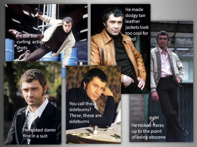 Lewis Collins - The Professionals - Anita Brown Design Studio
