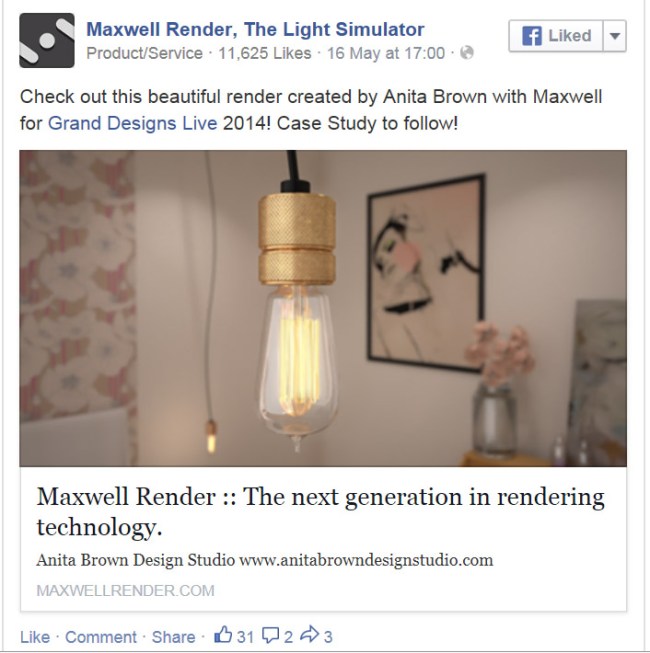 Maxwell Render 3D Visual