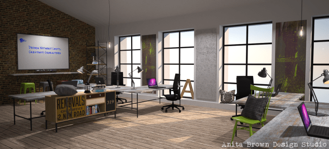 Urban Chic Office Design 2