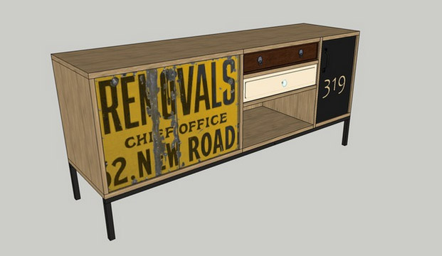 Upcycled Sideboard