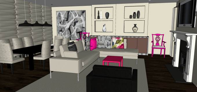 First SketchUp 3D model