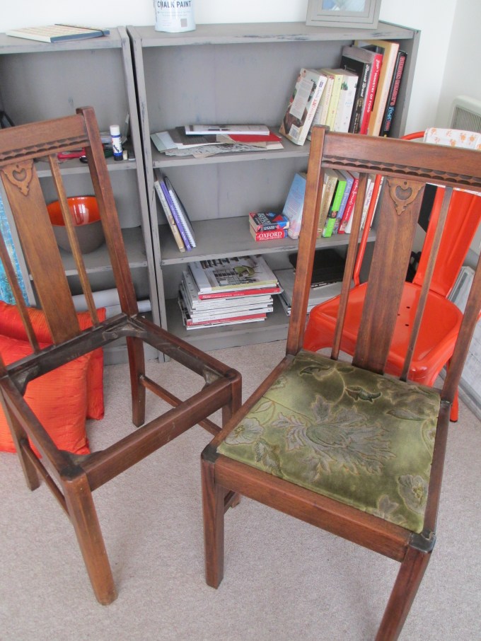 Mid Century Chairs Pre-Transformation
