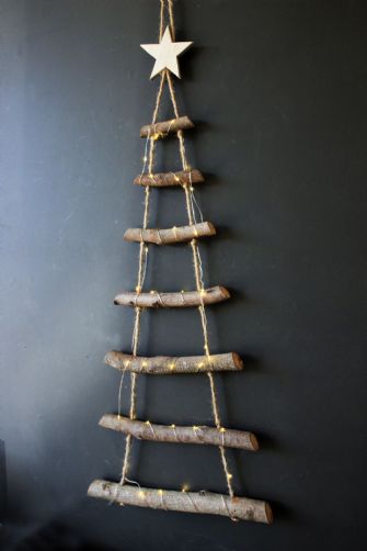 Rope ladder Christmas Tree