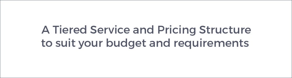 Tiered Service and Pricing Structure 3D Visualisation