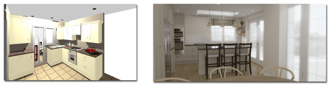 3D Visualisation Kitchen Design